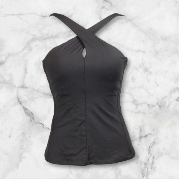 🆕Athleta Crossed Tankini Top Size M NWT - Picture 6 of 10